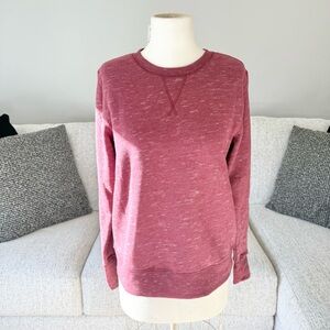 Women's Maroon Sweatshirt ultra soft fleece